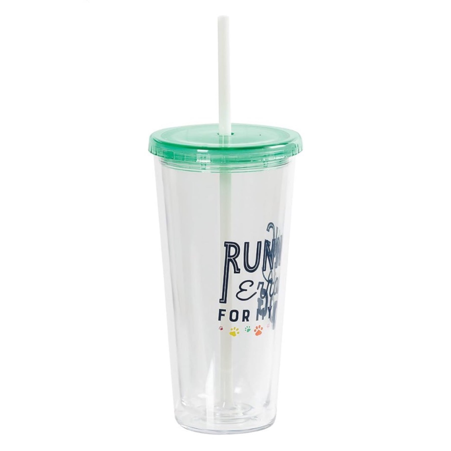 20oz "Running Errands For My Dog" Acrylic Tumbler by CR Gibson - Double Wall