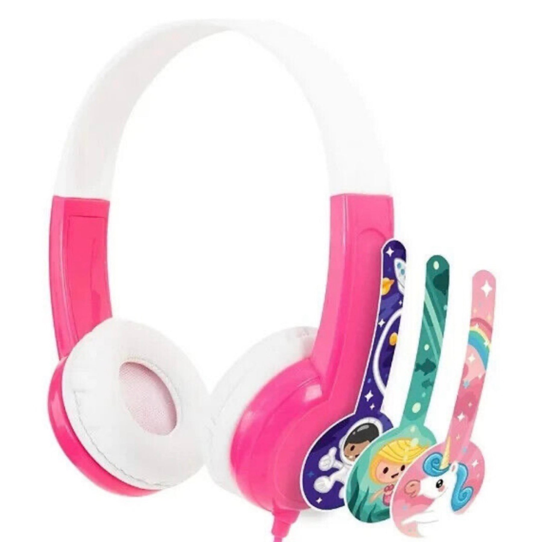 Onanoff BuddyPhones Volume Limiting Headphones for Kids - Safe Audio 85db