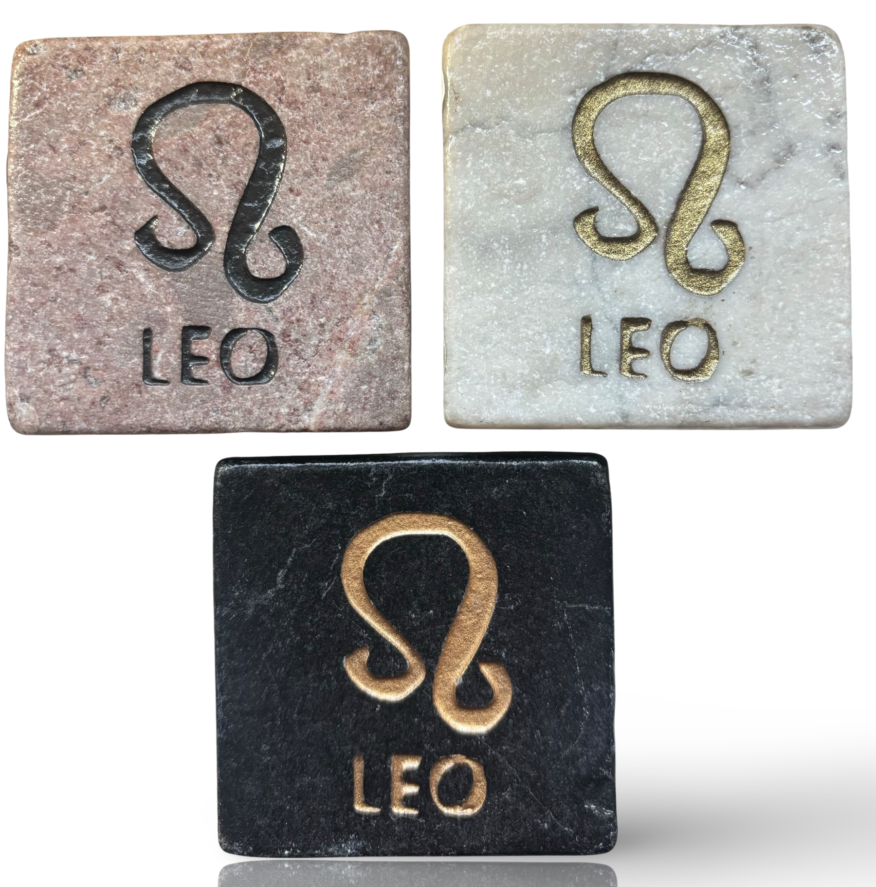 Marble Horoscope Zodiac Sign Magnet - Display Your Astrological Sign Proudly