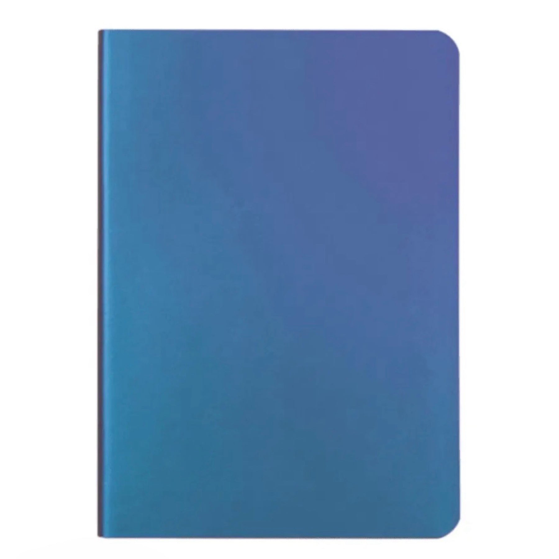 Iridescent 5 x 7 Lined Soft Covered 80pg Notebook - For Journal Writing & Notes