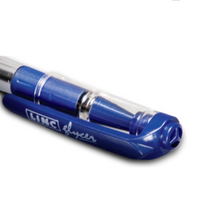 36pk Link Glycer Blue Ink 1.0 Medium Tip Ballpoint Pens - Advanced Grip