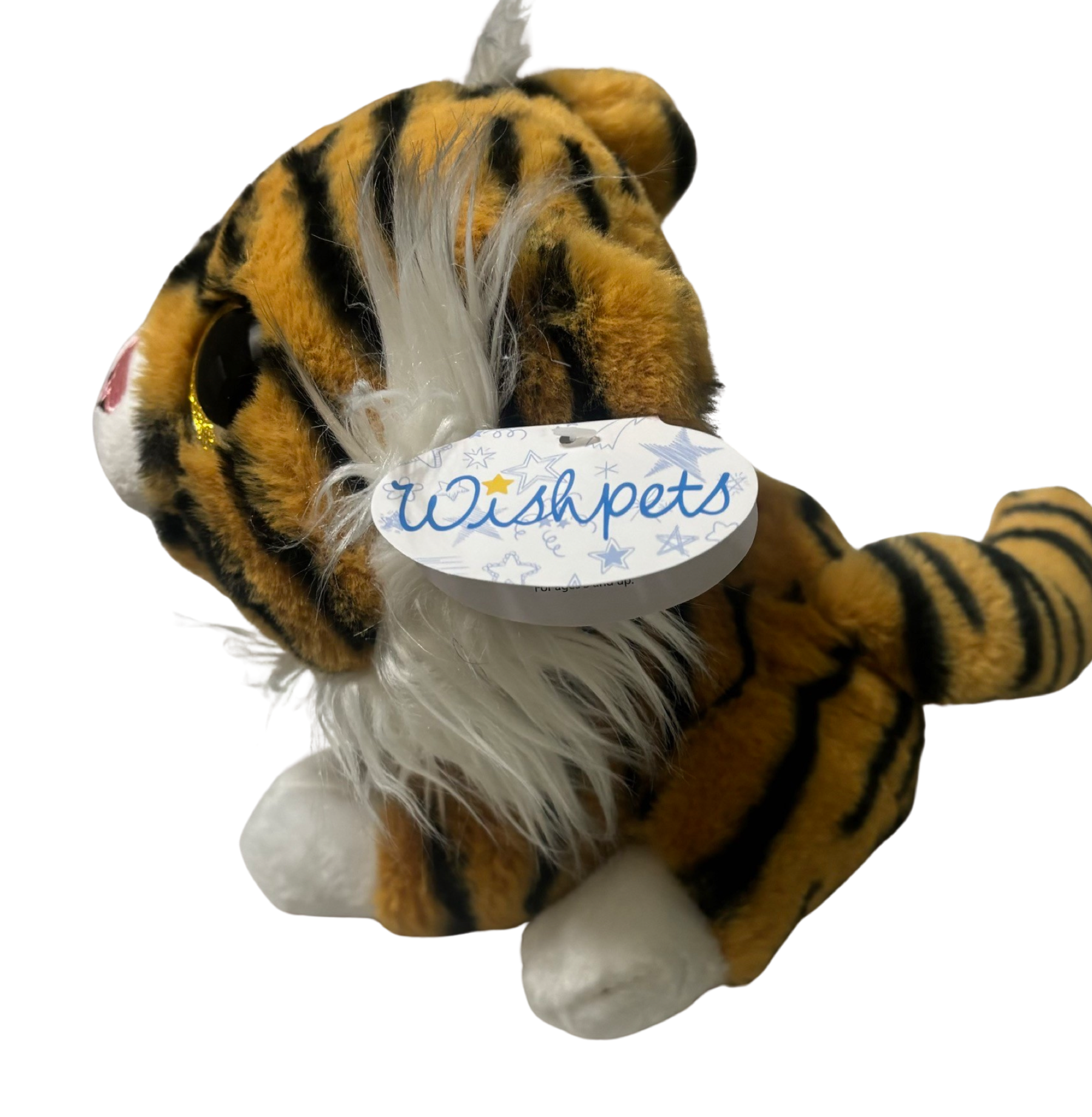 Porter The Tiger 8" Plush Toy By Wishpets - A New Friend To Cuddle