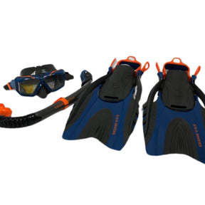 U.S. Divers Silicone Snorkel Set Adult L/XL or S/M - Go Pro Ready
