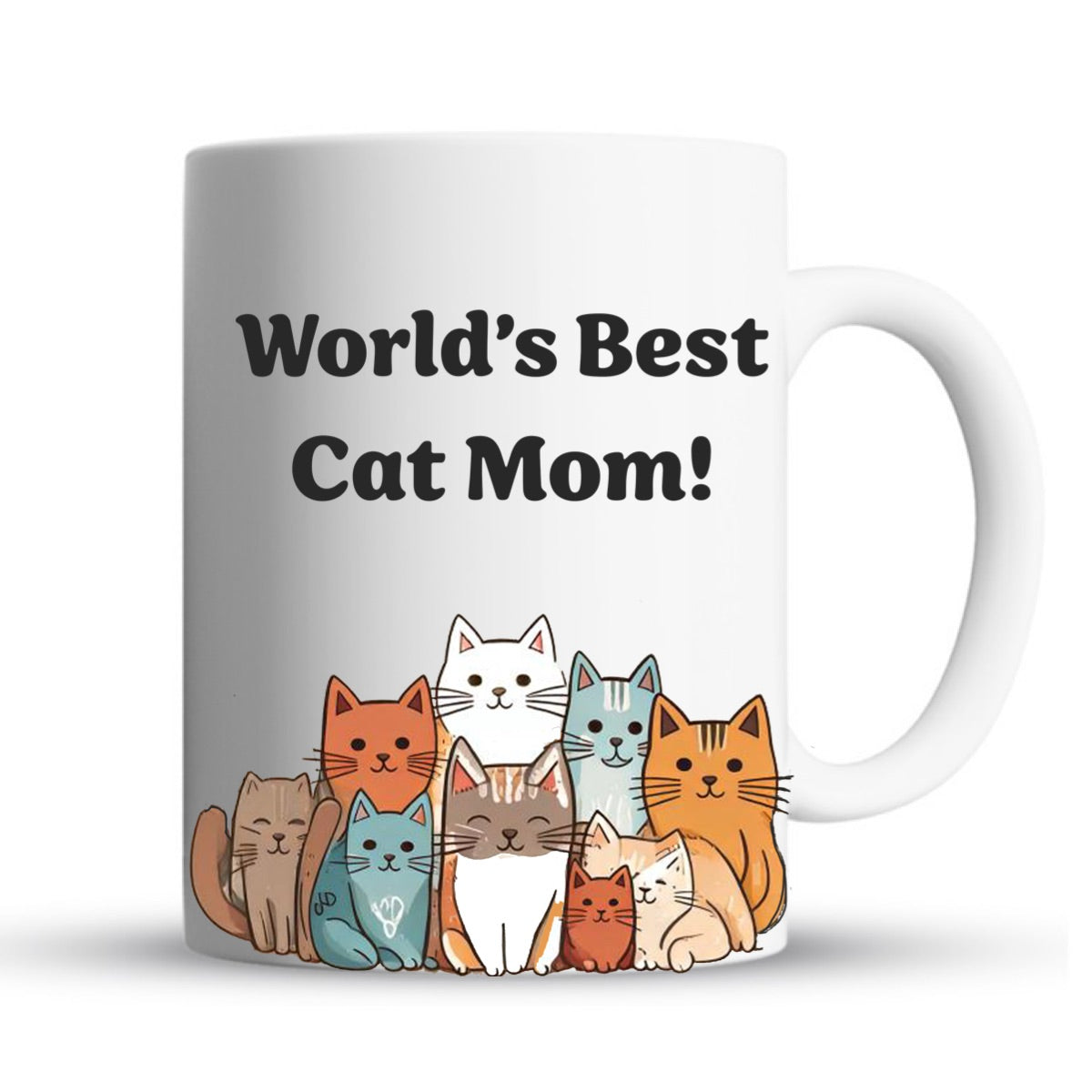 amazon mom coffee mug World's Best Cat Mom