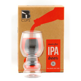 Craft Beer "B" Cups Shaped To Enhance Flavor and Aroma, Plastic - Shatterproof