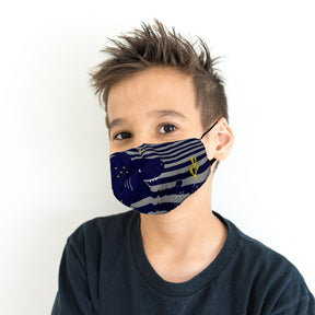 6pk Kids 100% Cotton Reusable Face Masks – Washable, Soft
