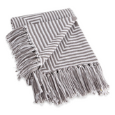DII 50" x 60" Decorative Throw Blanket With Fringe - Cotton & Acrylic
