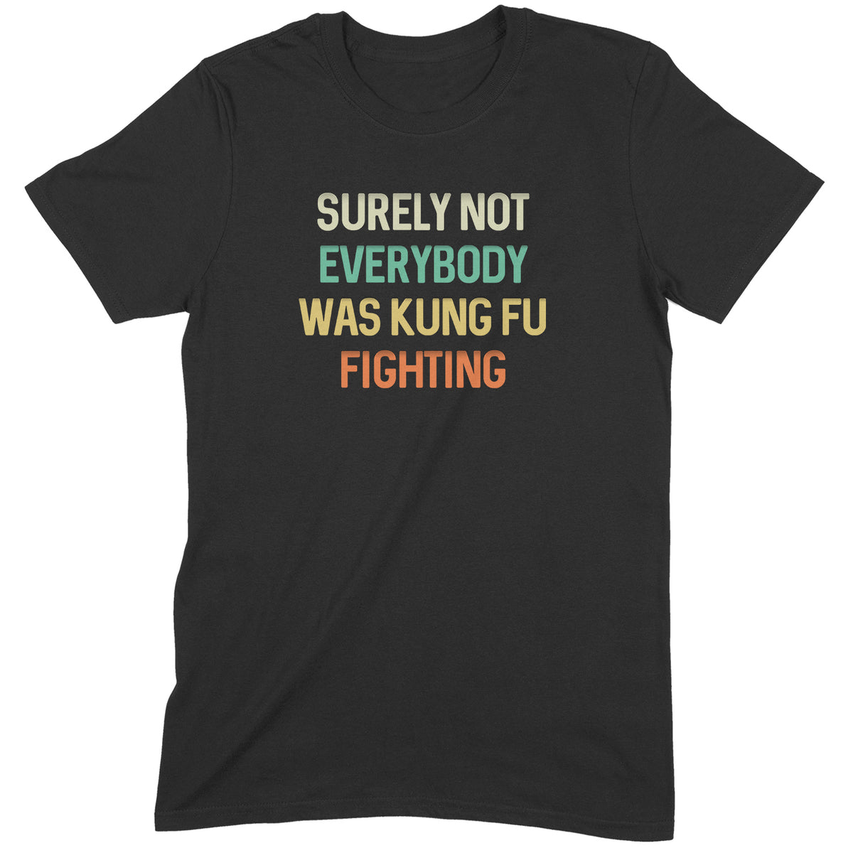 "Kung Fu Fighting" Premium Midweight Ringspun Cotton T-Shirt - Mens/Womens Fits