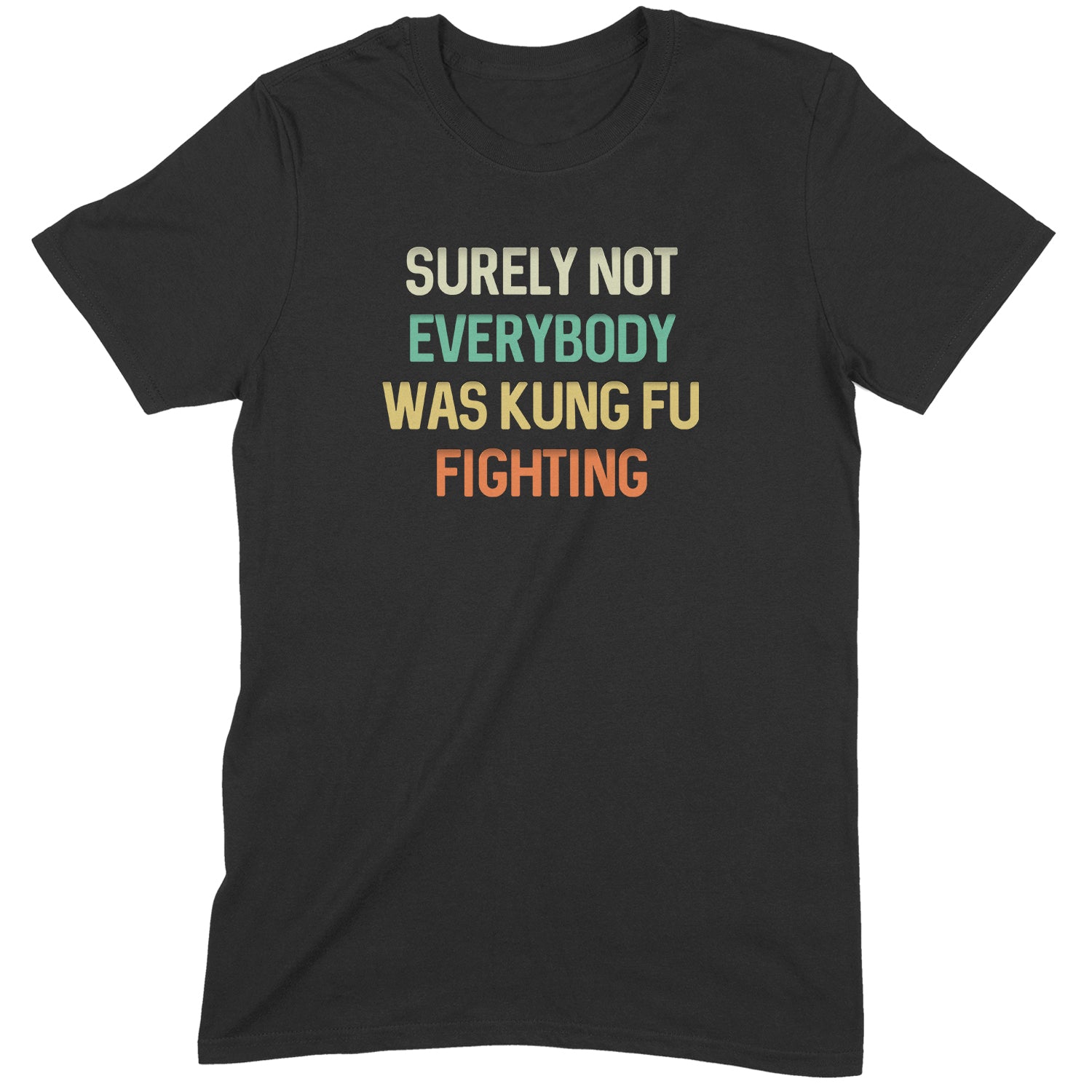 "Kung Fu Fighting" Premium Midweight Ringspun Cotton T-Shirt - Mens/Womens Fits