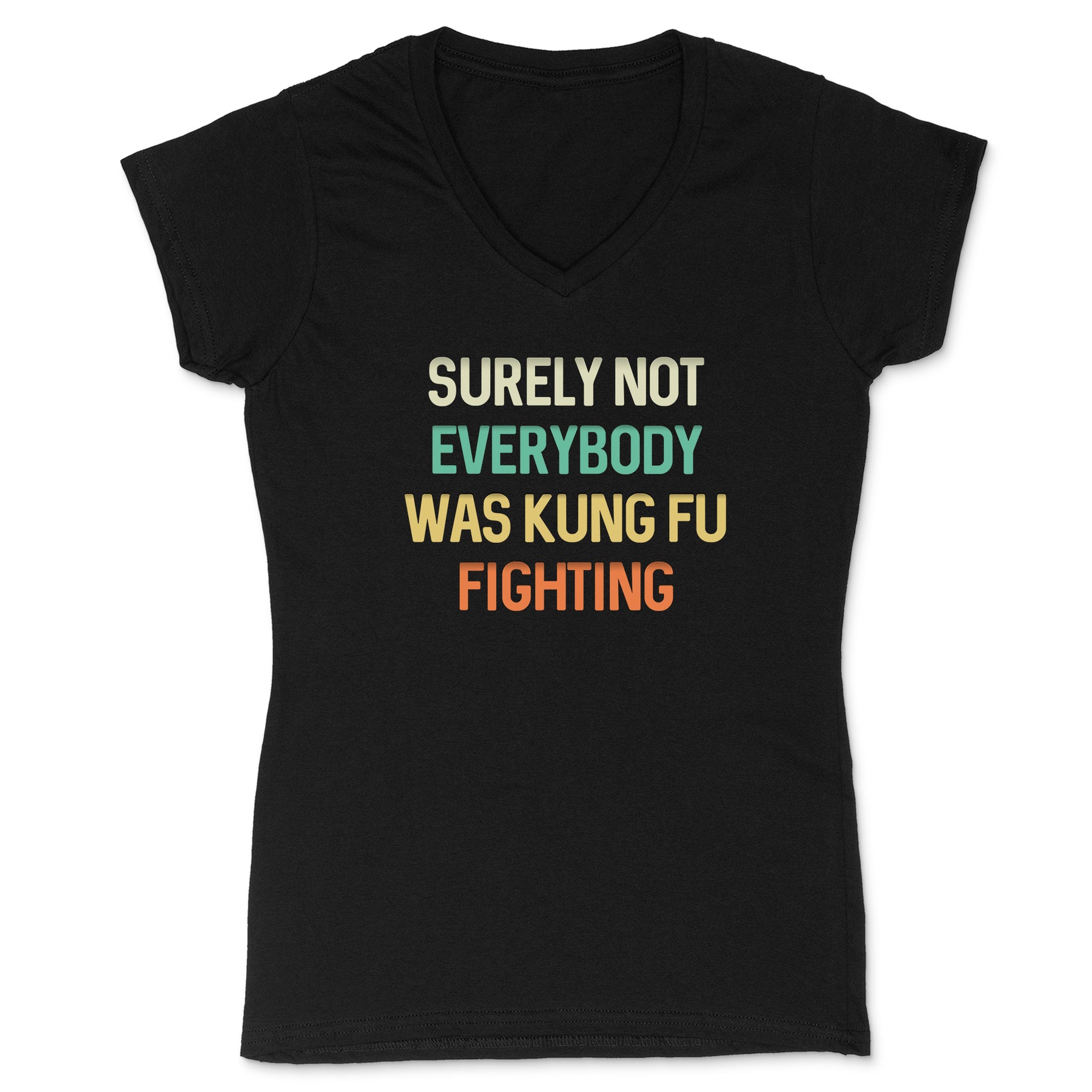 "Kung Fu Fighting" Premium Midweight Ringspun Cotton T-Shirt - Mens/Womens Fits