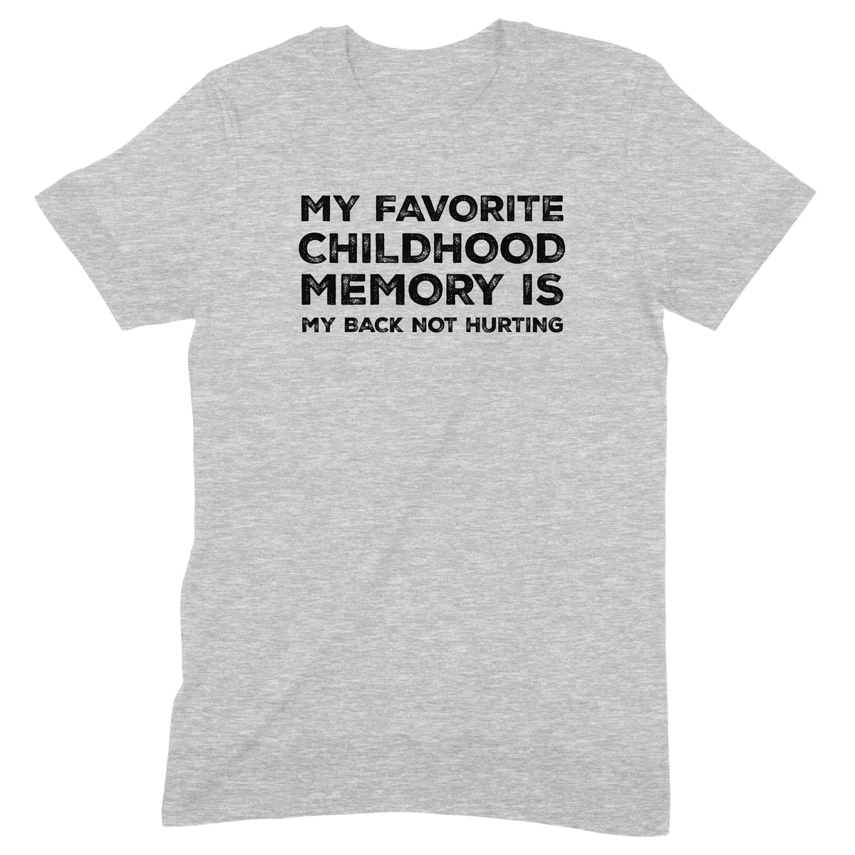 "My Favorite Memory" Premium Midweight Ringspun Cotton T-Shirt - Mens/Womens Fits