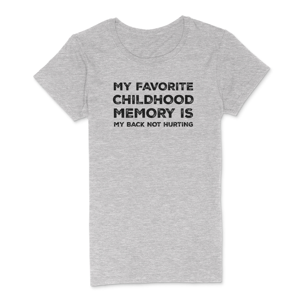 "My Favorite Memory" Premium Midweight Ringspun Cotton T-Shirt - Mens/Womens Fits