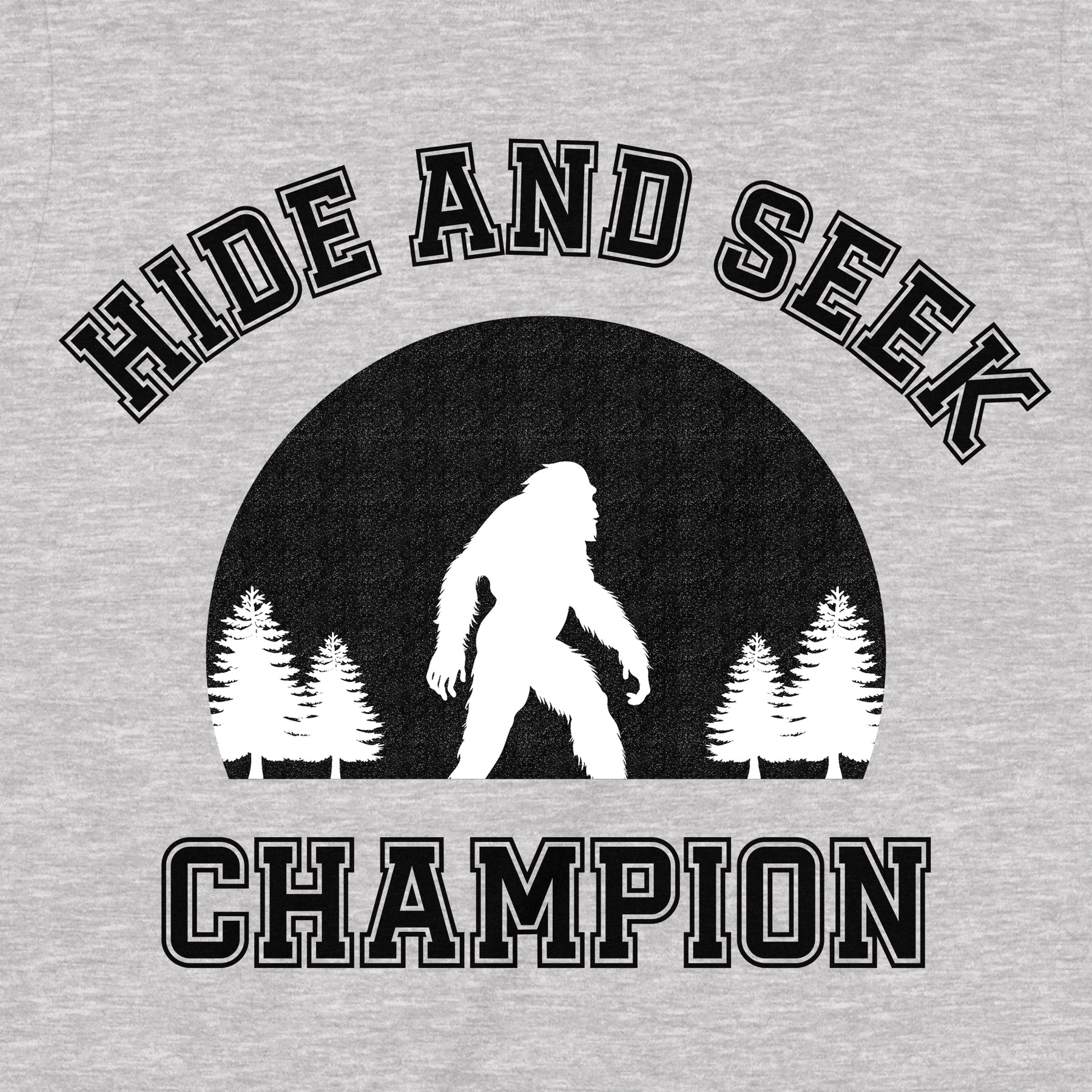 "Hide And Seek Champion" Premium Midweight Ringspun Cotton T-Shirt - Mens/Womens Fits