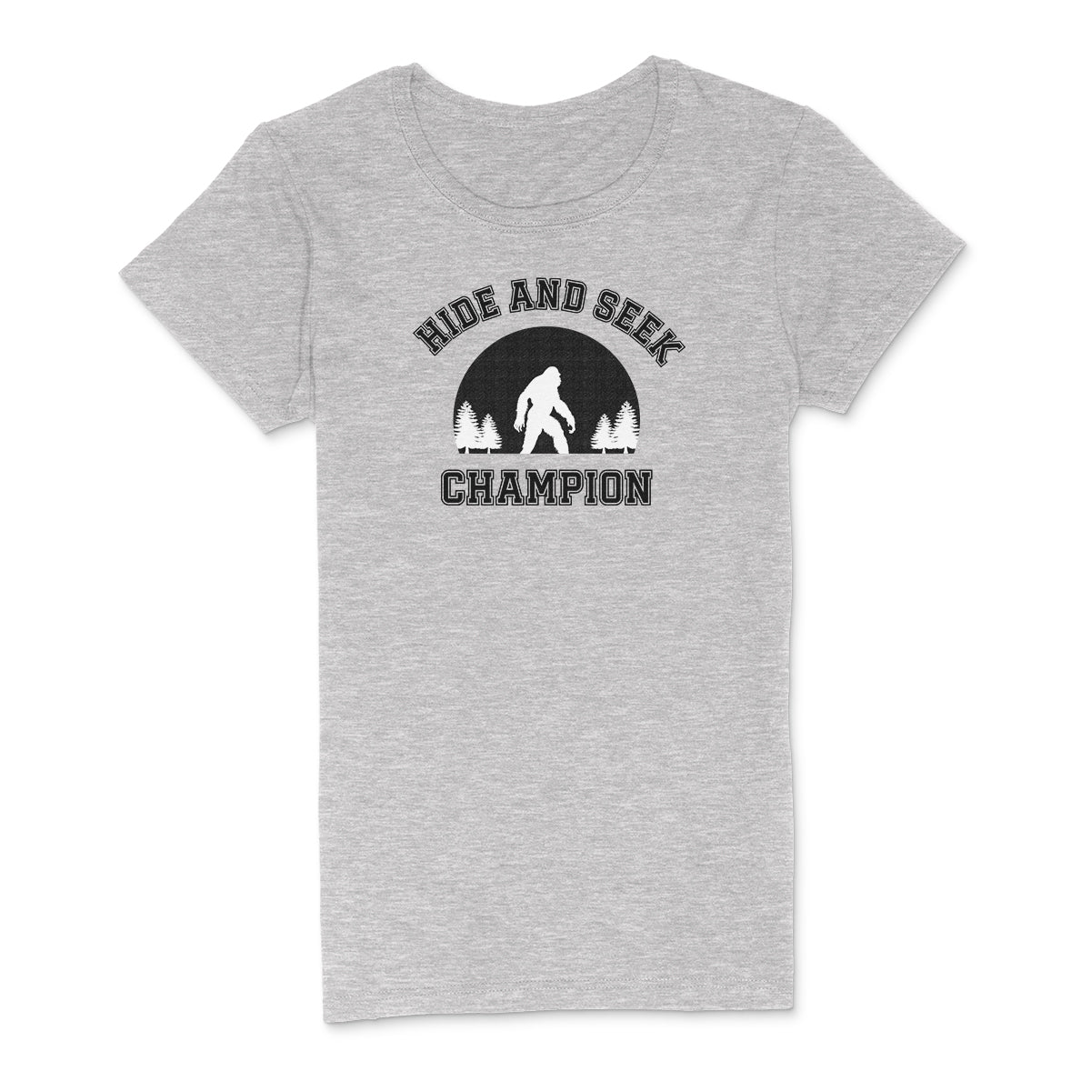 "Hide And Seek Champion" Premium Midweight Ringspun Cotton T-Shirt - Mens/Womens Fits