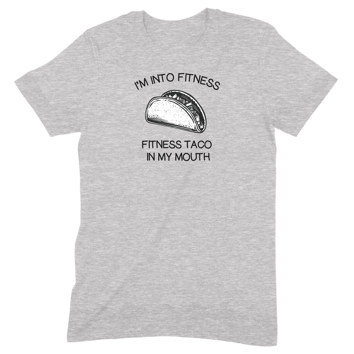 "Into Fitness" Premium Midweight Ringspun Cotton T-Shirt - Mens/Womens Fits