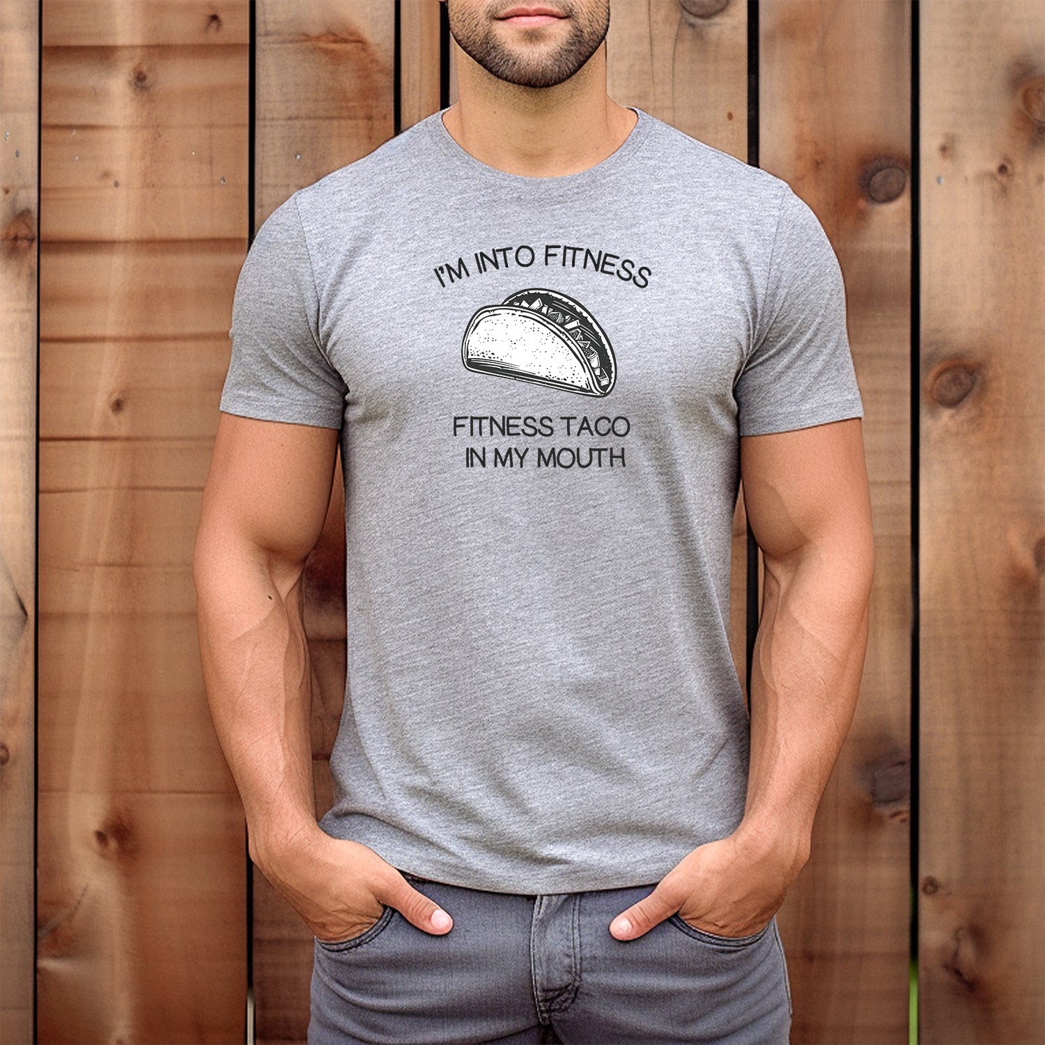 "Into Fitness" Premium Midweight Ringspun Cotton T-Shirt - Mens/Womens Fits