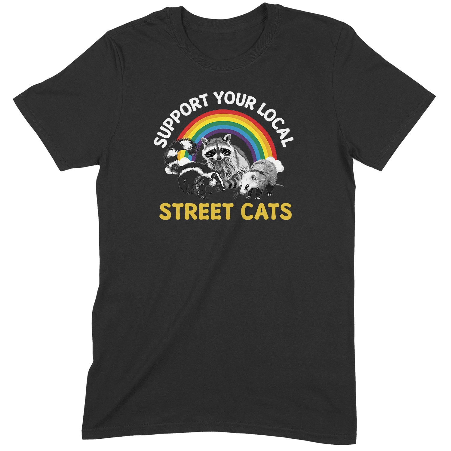 "Street Cats" Premium Midweight Ringspun Cotton T-Shirt - Mens/Womens Fits