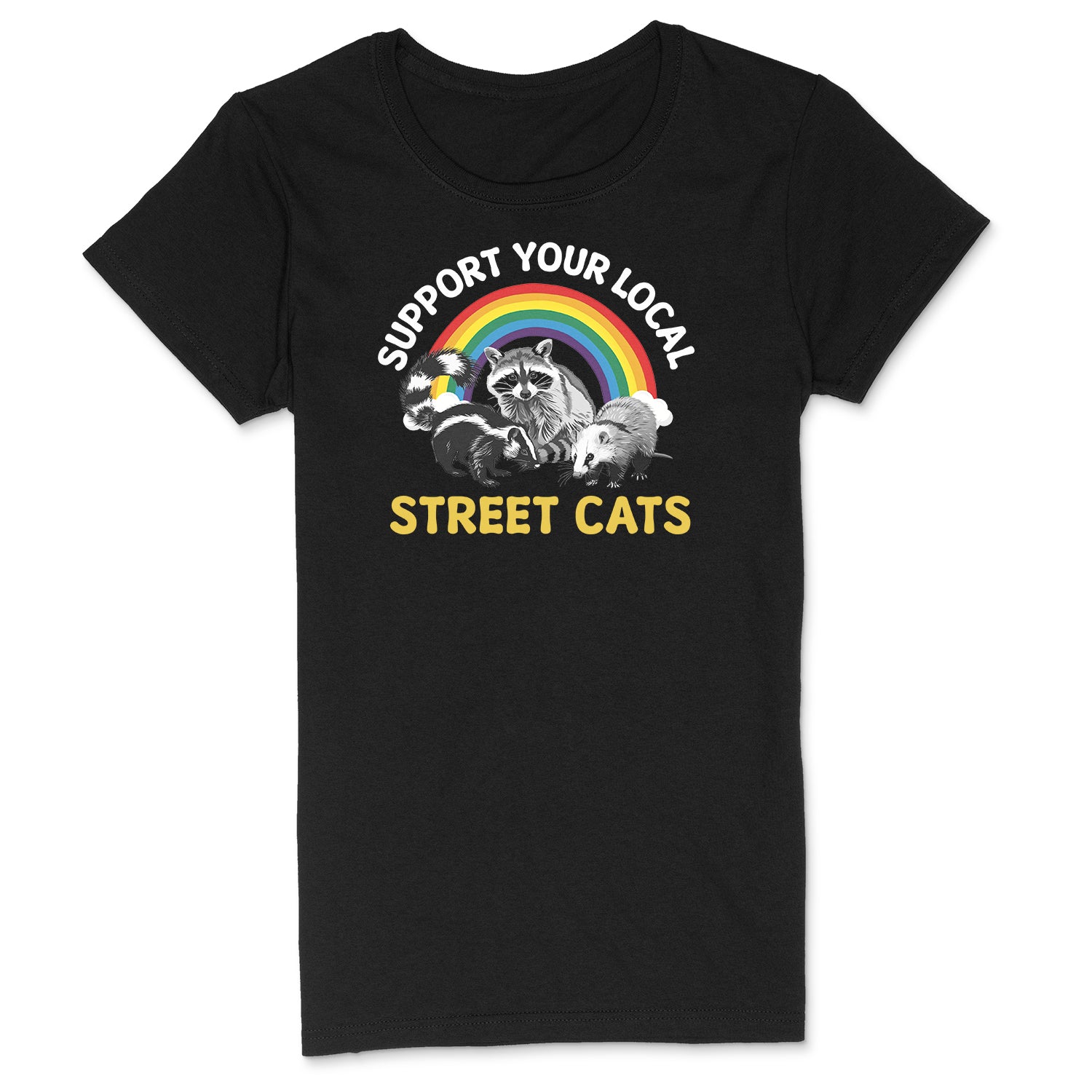 "Street Cats" Premium Midweight Ringspun Cotton T-Shirt - Mens/Womens Fits