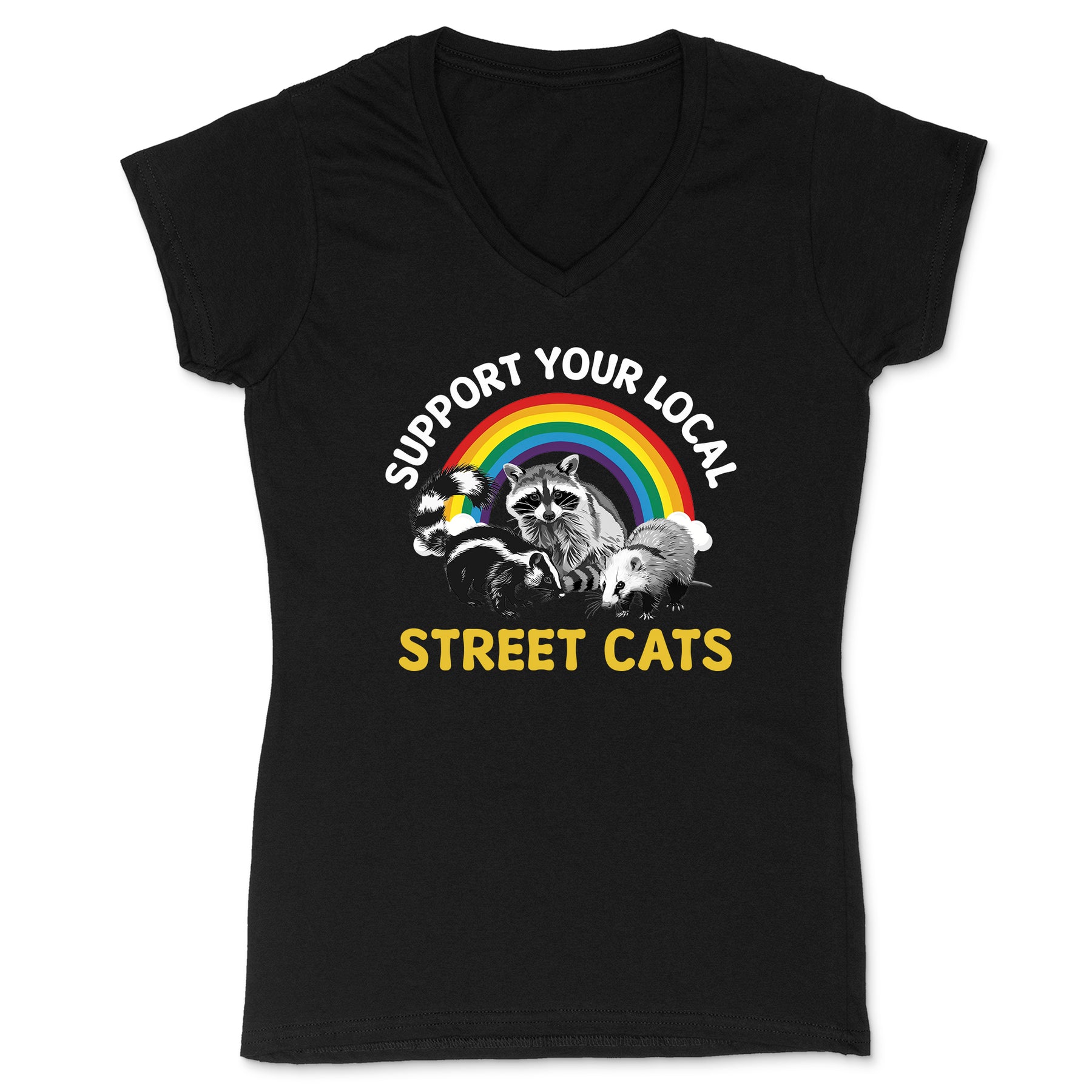 "Street Cats" Premium Midweight Ringspun Cotton T-Shirt - Mens/Womens Fits