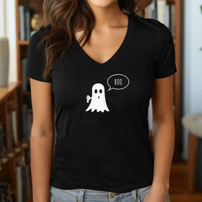 "Ghost Of Disaproval" Premium Midweight Ringspun Cotton T-Shirt - Mens/Womens Fits