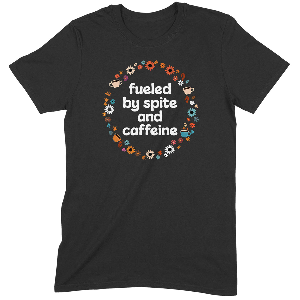 "Fueled By Spite" Premium Midweight Ringspun Cotton T-Shirt - Mens/Womens Fits