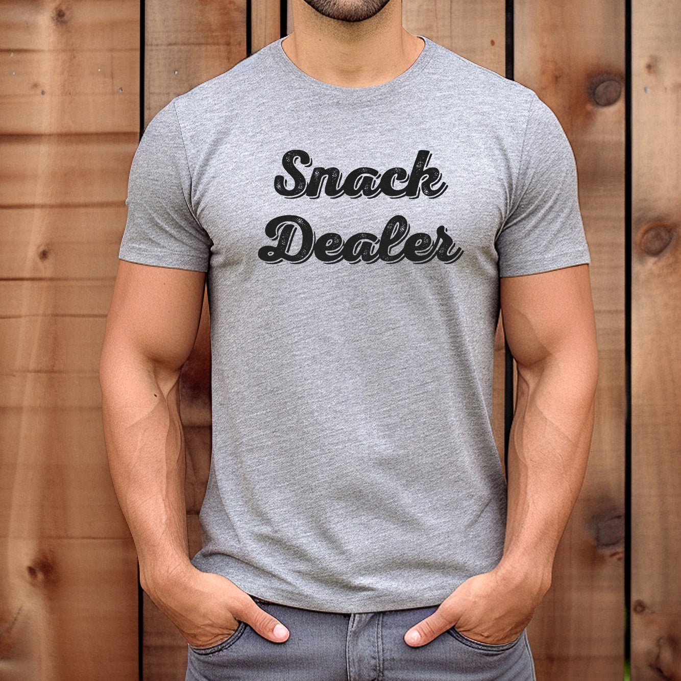 "Snack Dealer" Premium Midweight Ringspun Cotton T-Shirt - Mens/Womens Fits