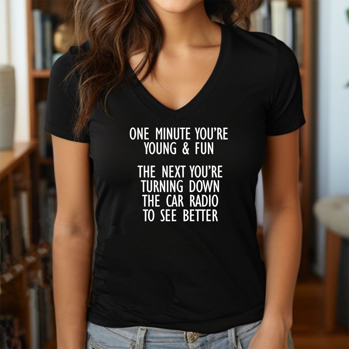 "Young and Fun" Premium Midweight Ringspun Cotton T-Shirt - Mens/Womens Fits
