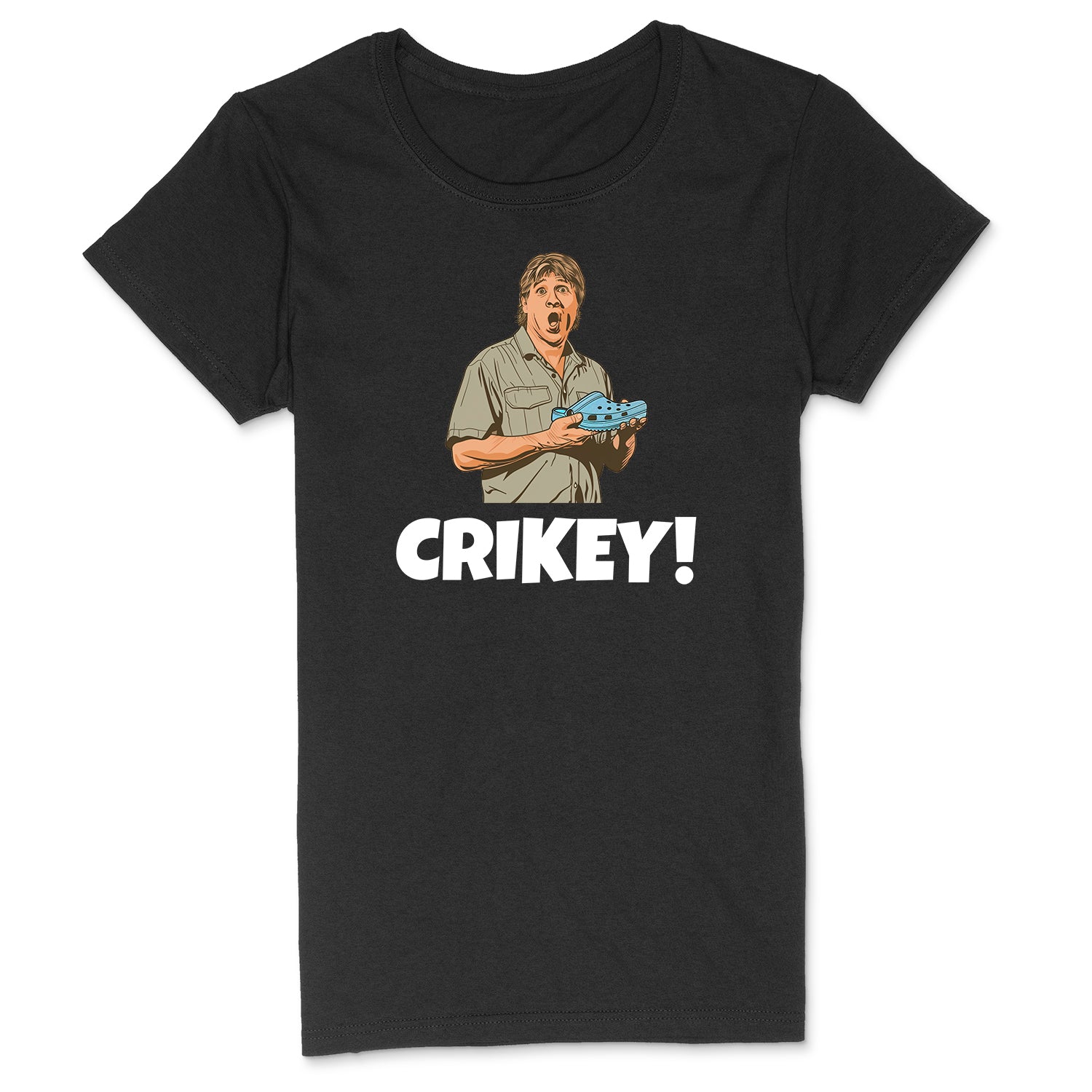 "Crikey!" Premium Midweight Ringspun Cotton T-Shirt - Mens/Womens Fits