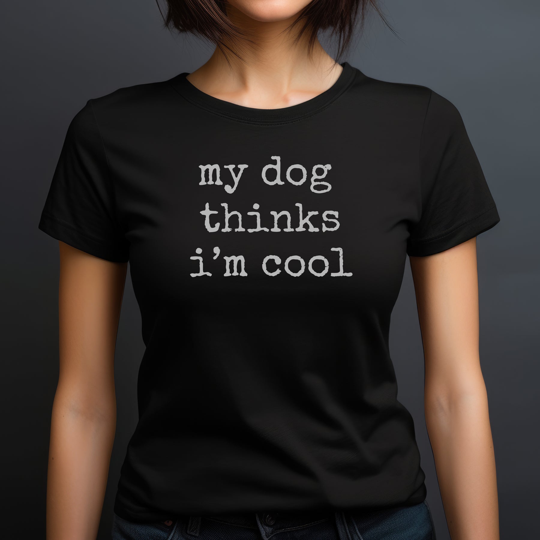 "My Dog Thinks" Premium Midweight Ringspun Cotton T-Shirt - Mens/Womens Fits