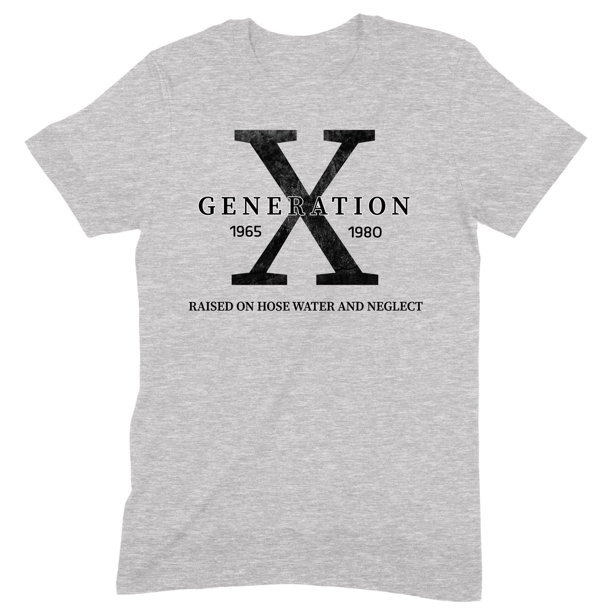 "Generation X" Premium Midweight Ringspun Cotton T-Shirt - Mens/Womens Fits
