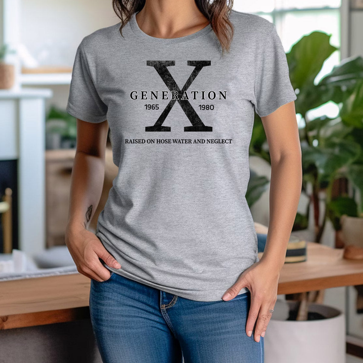 "Generation X" Premium Midweight Ringspun Cotton T-Shirt - Mens/Womens Fits