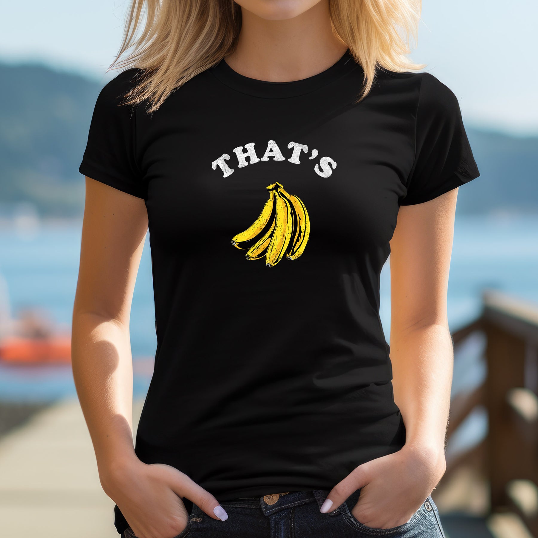 "That's Bananas" Premium Midweight Ringspun Cotton T-Shirt - Mens/Womens Fits