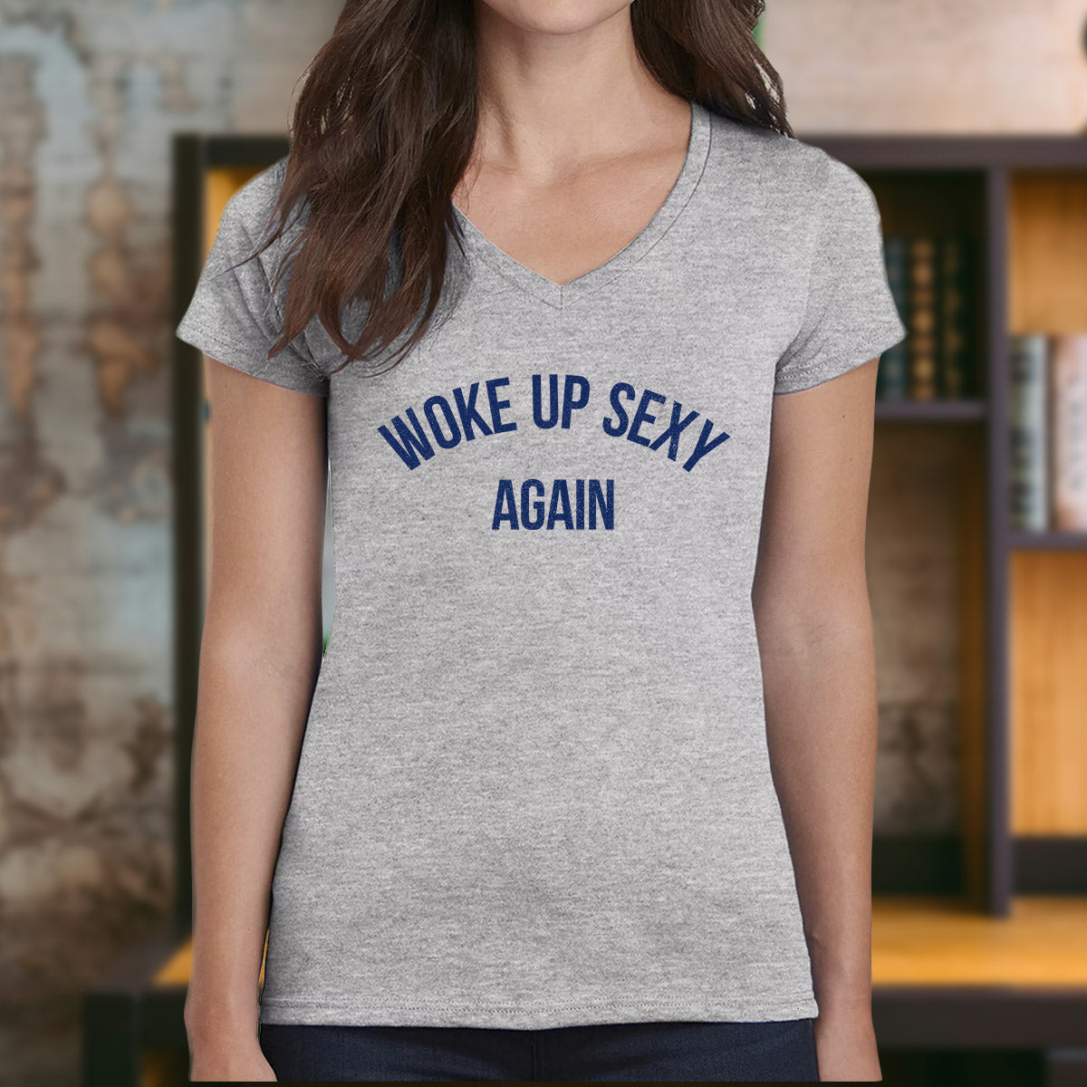 "Woke Up Sexy Again" Premium Midweight Ringspun Cotton T-Shirt - Mens/Womens Fits