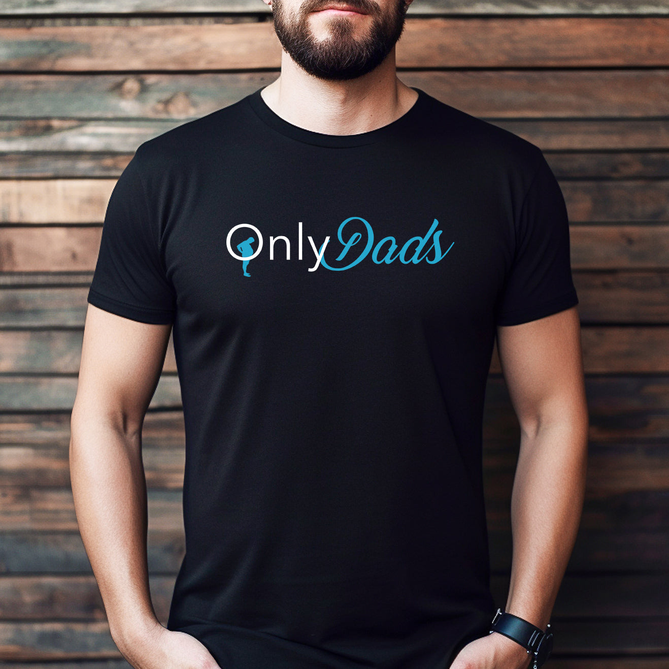 "Only Dads" Premium Midweight Ringspun Cotton T-Shirt - Mens/Womens Fits