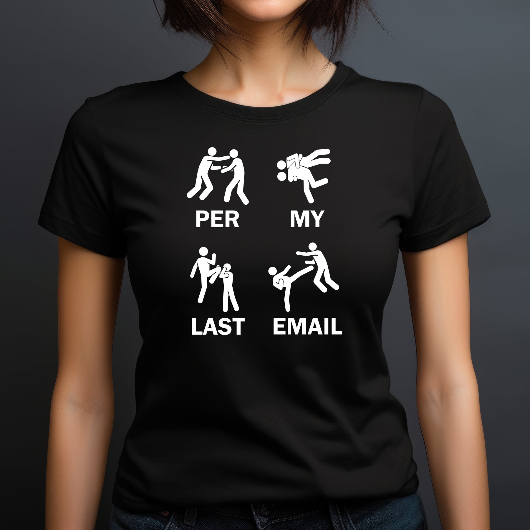 "Per My Last Email" Premium Midweight Ringspun Cotton T-Shirt - Mens/Womens Fits