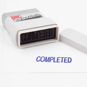 Officemate Pre-Inked Message Stamp - Self Inking, Quick Stamps