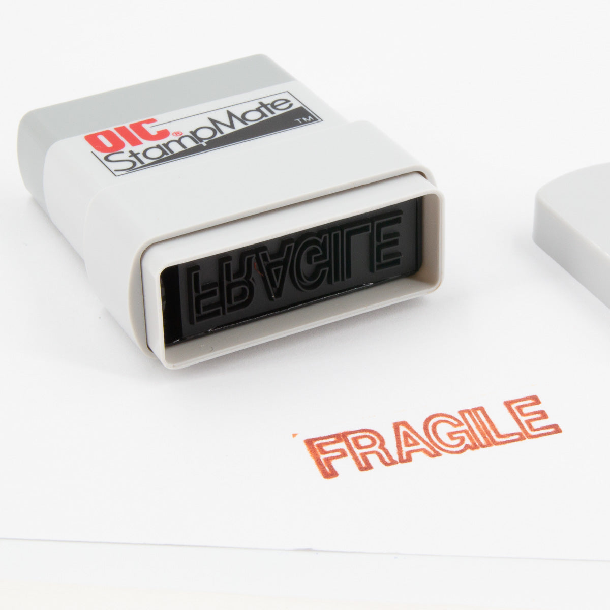 Officemate Pre-Inked Message Stamp - Self Inking, Quick Stamps