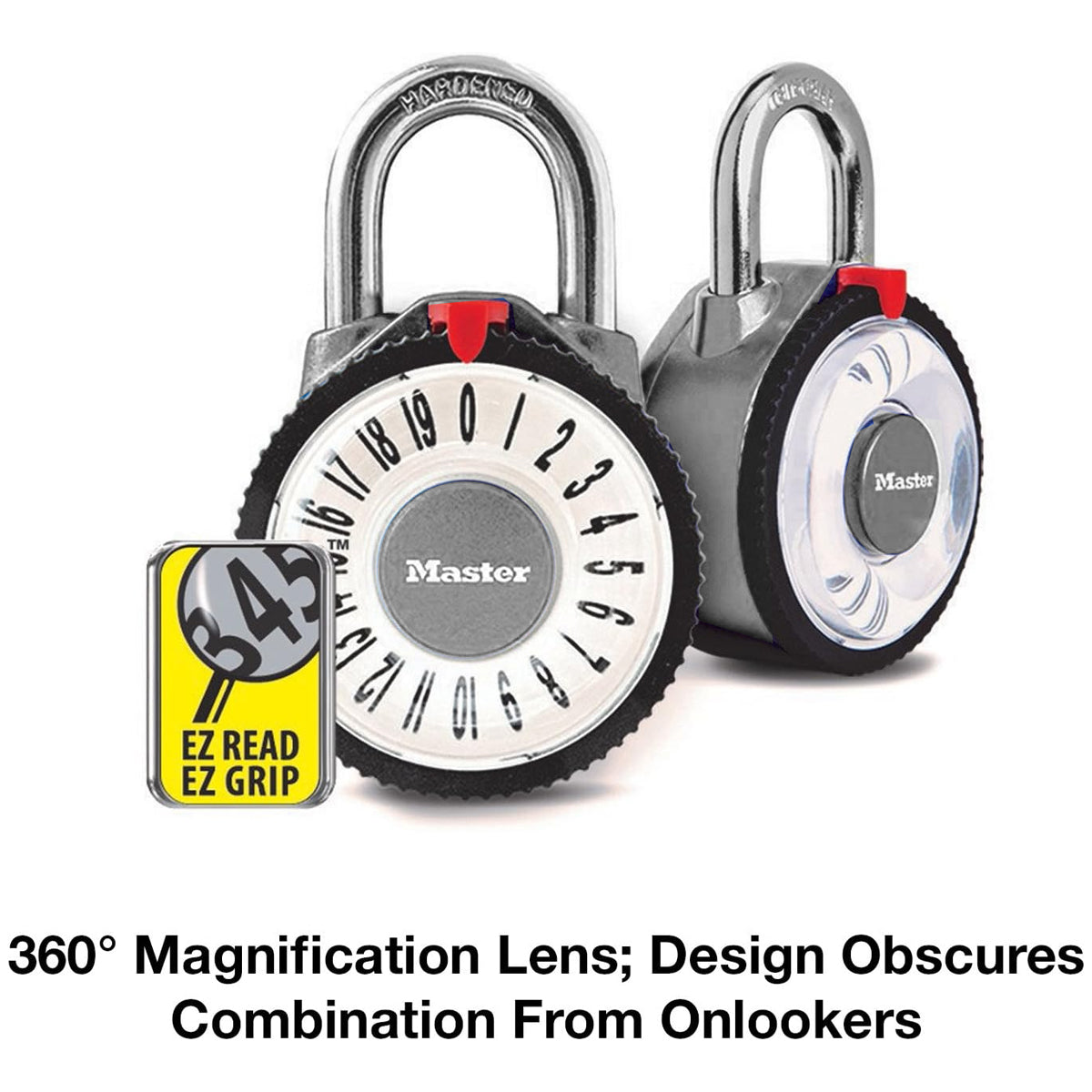Master Lock Wide Magnification Combination Lock- For Lockers and Cabinets