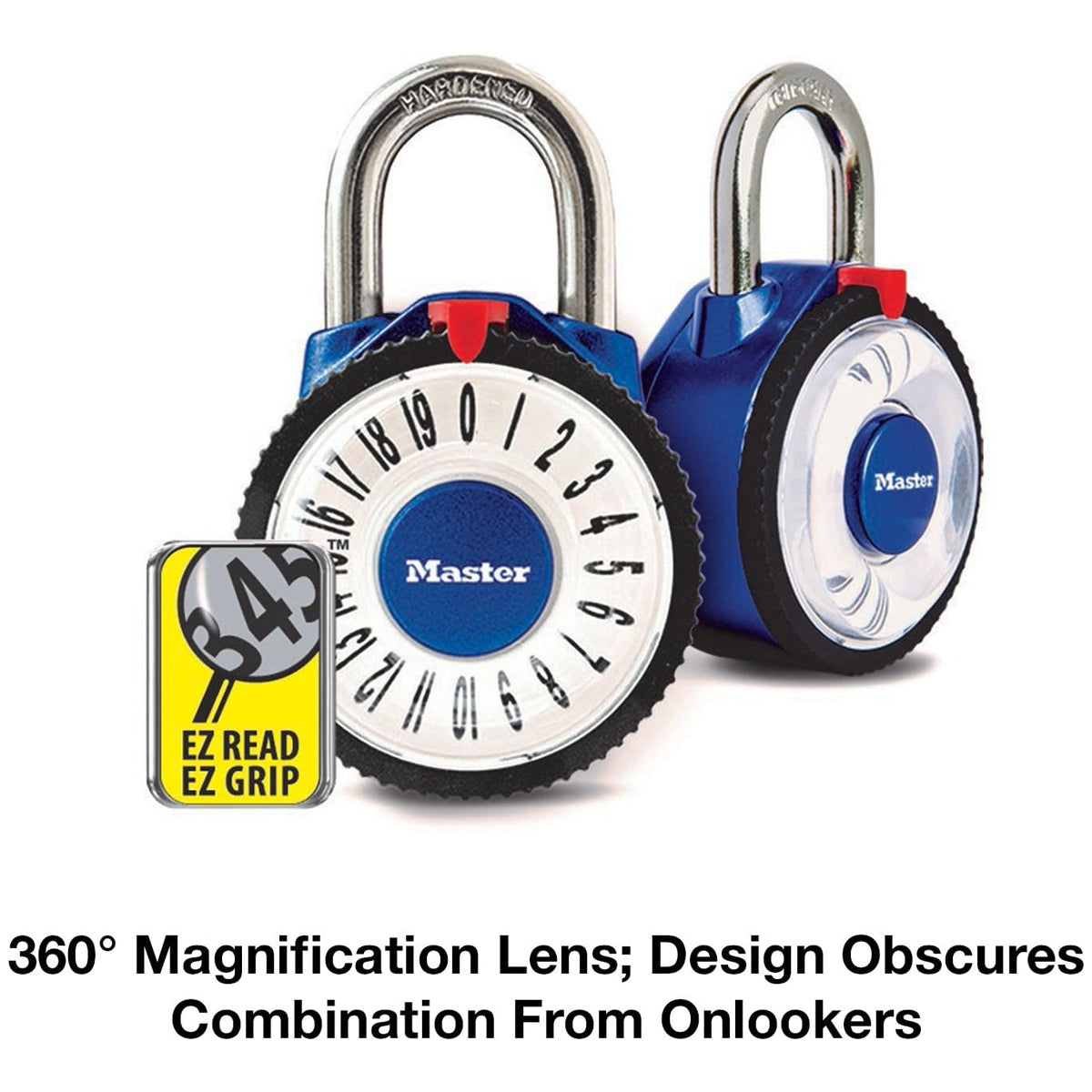 Master Lock Wide Magnification Combination Lock- For Lockers and Cabinets
