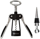 Premium Wing Corkscrew Beer And Wine Opener - Winged Grip, Easy To Use