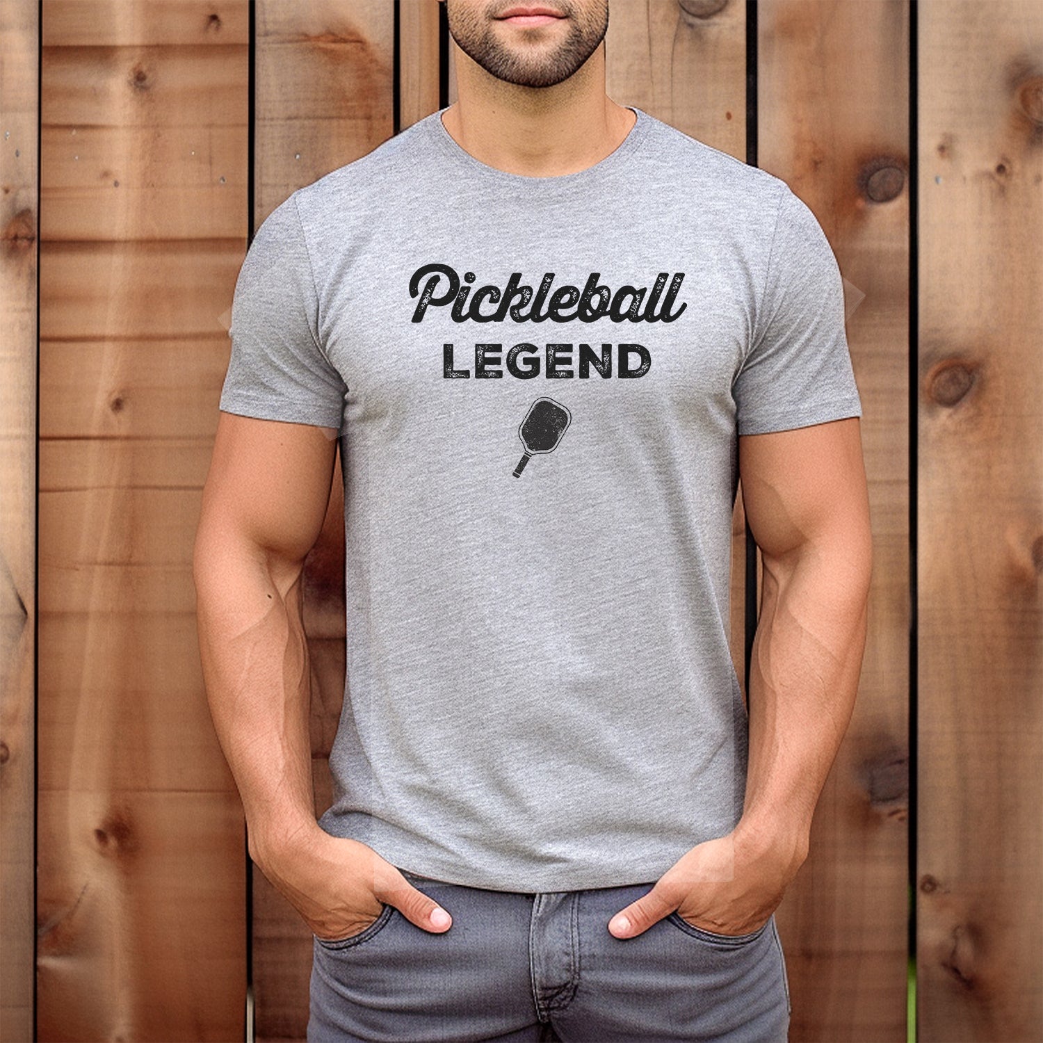 "Pickleball Legend" Premium Midweight Ringspun Cotton T-Shirt - Mens/Womens Fits