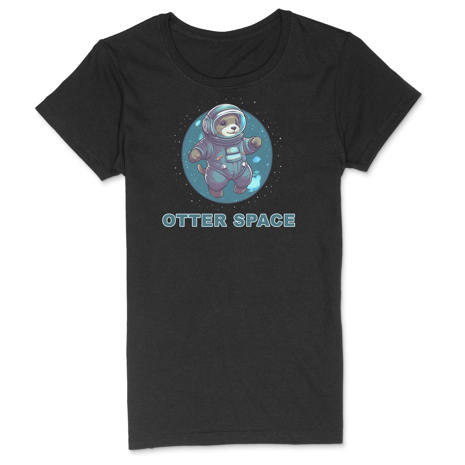 "Otter Space" Premium Midweight Ringspun Cotton T-Shirt - Mens/Womens Fits