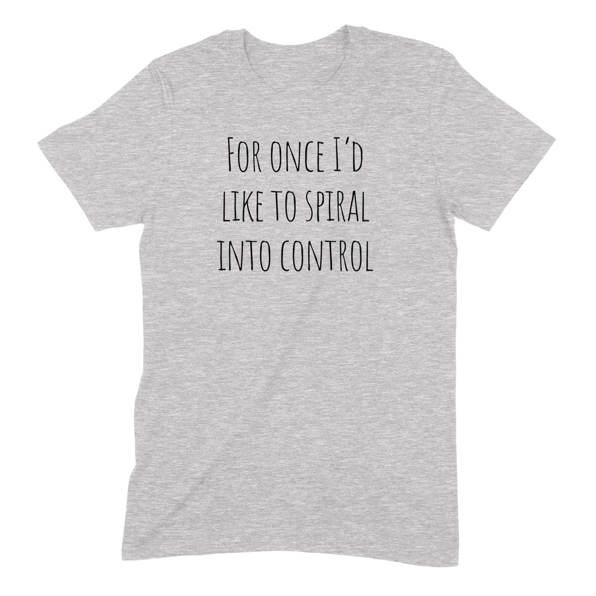 "Spiral Into Control" Premium Midweight Ringspun Cotton T-Shirt - Mens/Womens Fits
