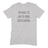 "Spiral Into Control" Premium Midweight Ringspun Cotton T-Shirt - Mens/Womens Fits