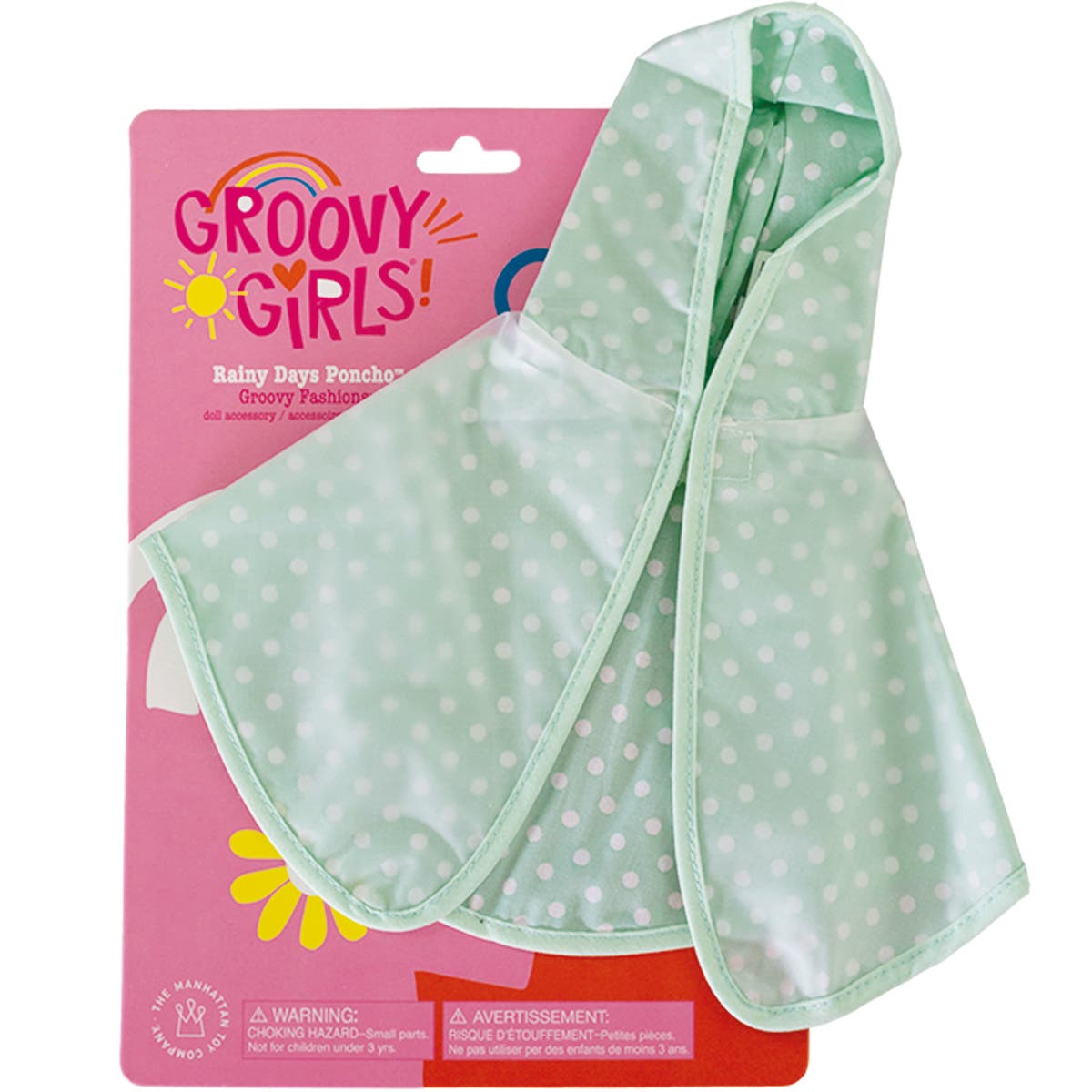 Manhattan Toy Company Groovy Girls Rainy Days Poncho Outfit