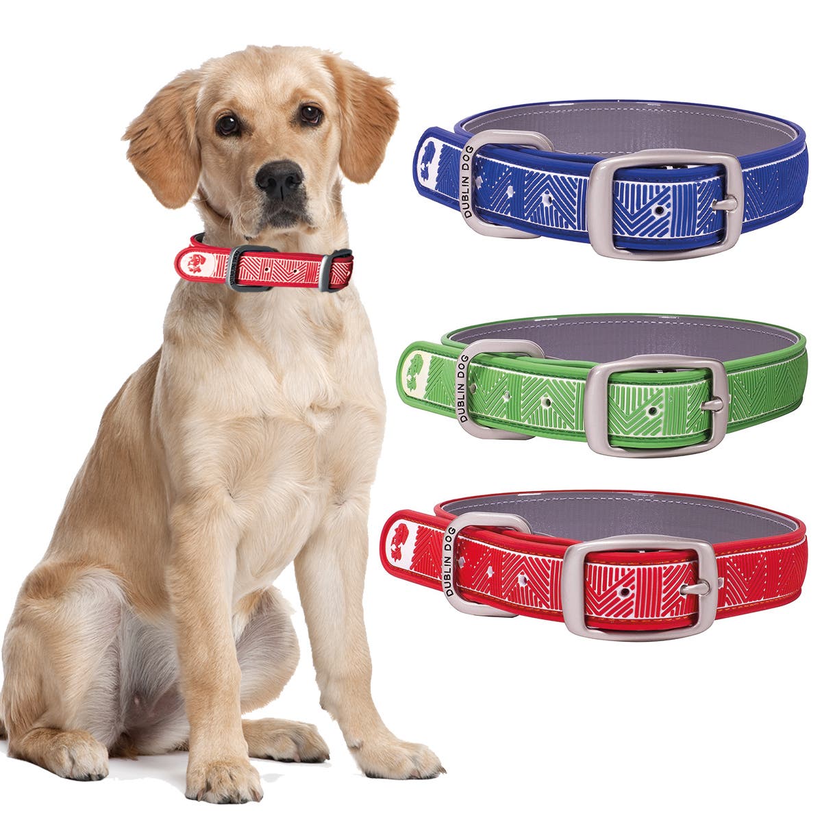 Dublin Dog Original No Stink Collar – Waterproof, Bacteria-Free