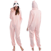 Body Candy Women's Fleece Onesie Pajamas - Cute Animal Costume!