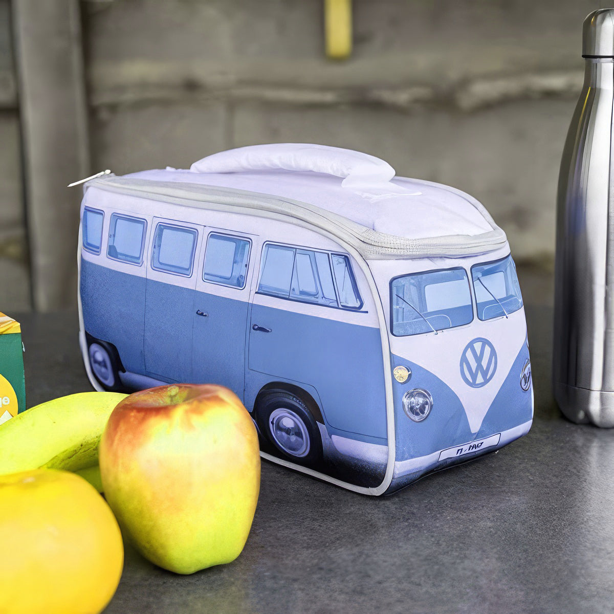 VW Campervan Cooler Lunch Bag - Soft Sided Insulated Lunch Sack With Handle