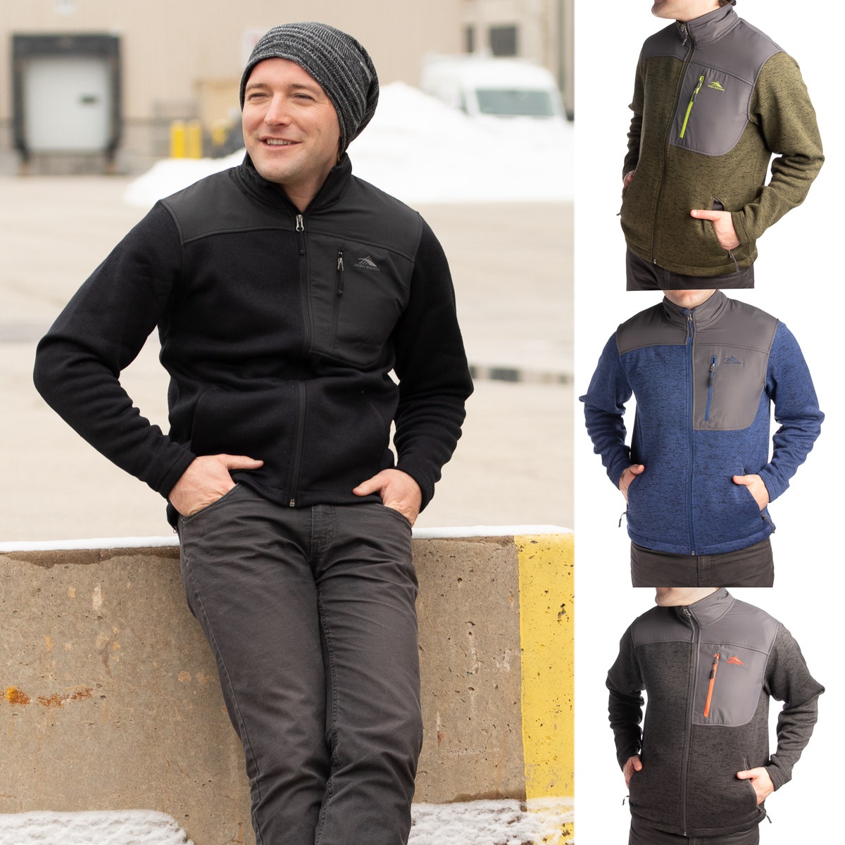 High Sierra Funston II Men's Hybrid Insulated Full Zip