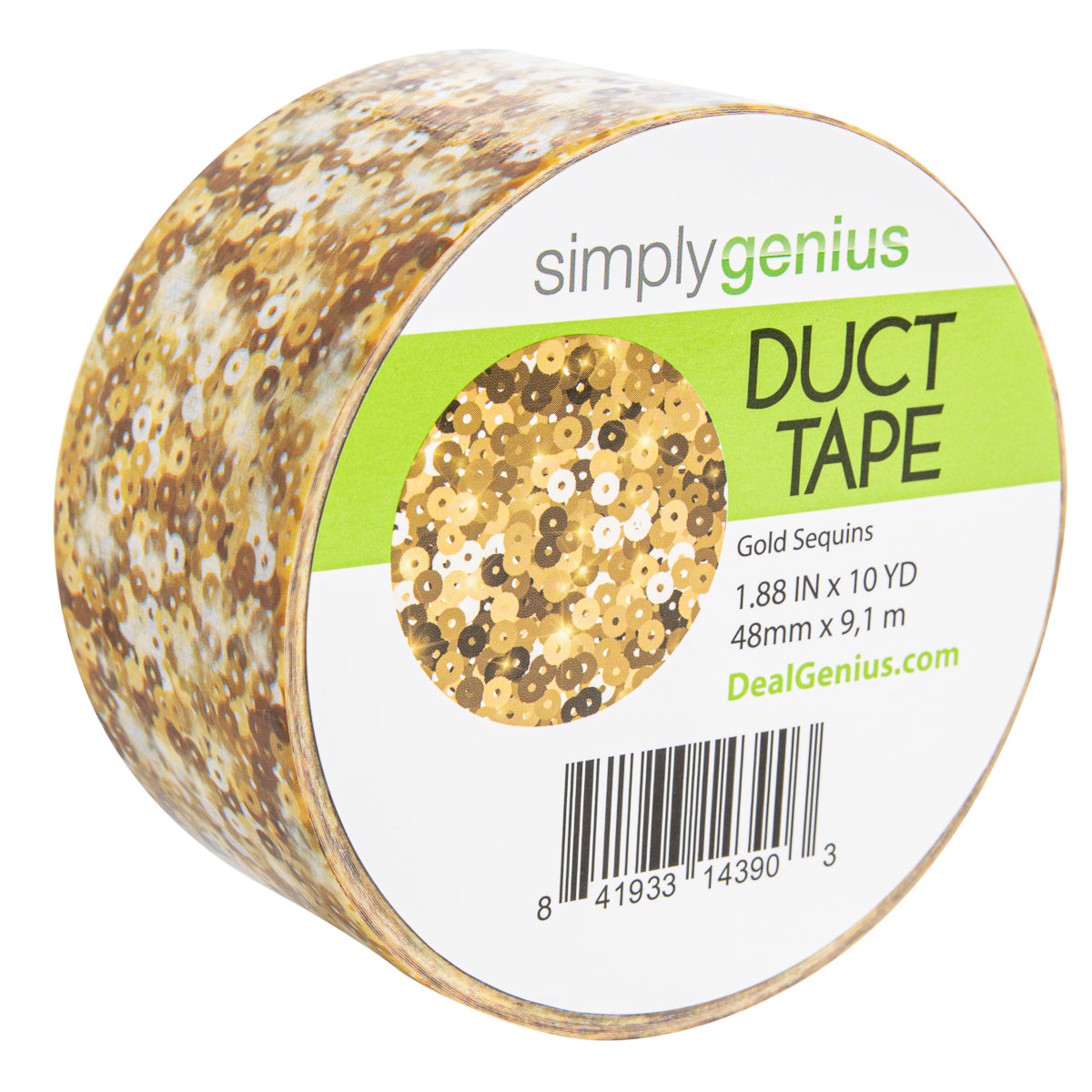 Patterned & Colored Duct Tape Roll By Simply Genius